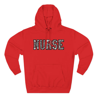 Nurse Fleece Hoodie | Cozy Medical Apparel, Gift for Healthcare Workers, Nurse Appreciation, Medical Humor Hoodie