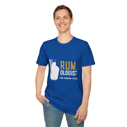 Funny Rumologist T-Shirt, Gifts for Rum Lovers, Unisex Tee, Humor Shirt, Party Apparel, Drinking Expert Shirt
