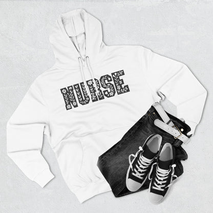 Nurse Fleece Hoodie | Cozy Medical Apparel, Gift for Healthcare Workers, Nurse Appreciation, Medical Humor Hoodie