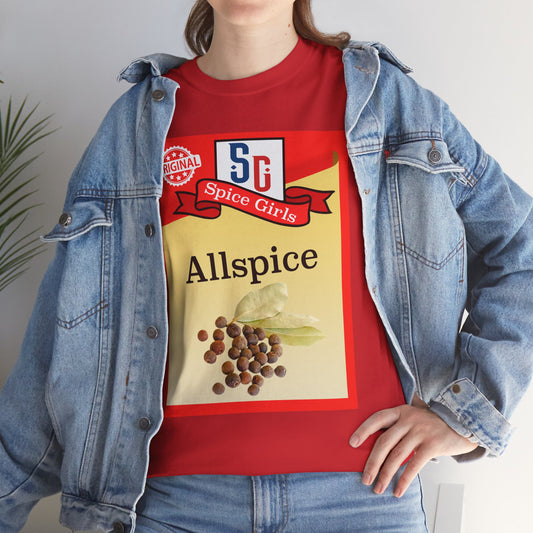Spice Inspired Tee, Fun Cooking Shirt, Allspice Graphic Tee, Unique Kitchen Gift, Foodie Apparel, Culinary Humor Top