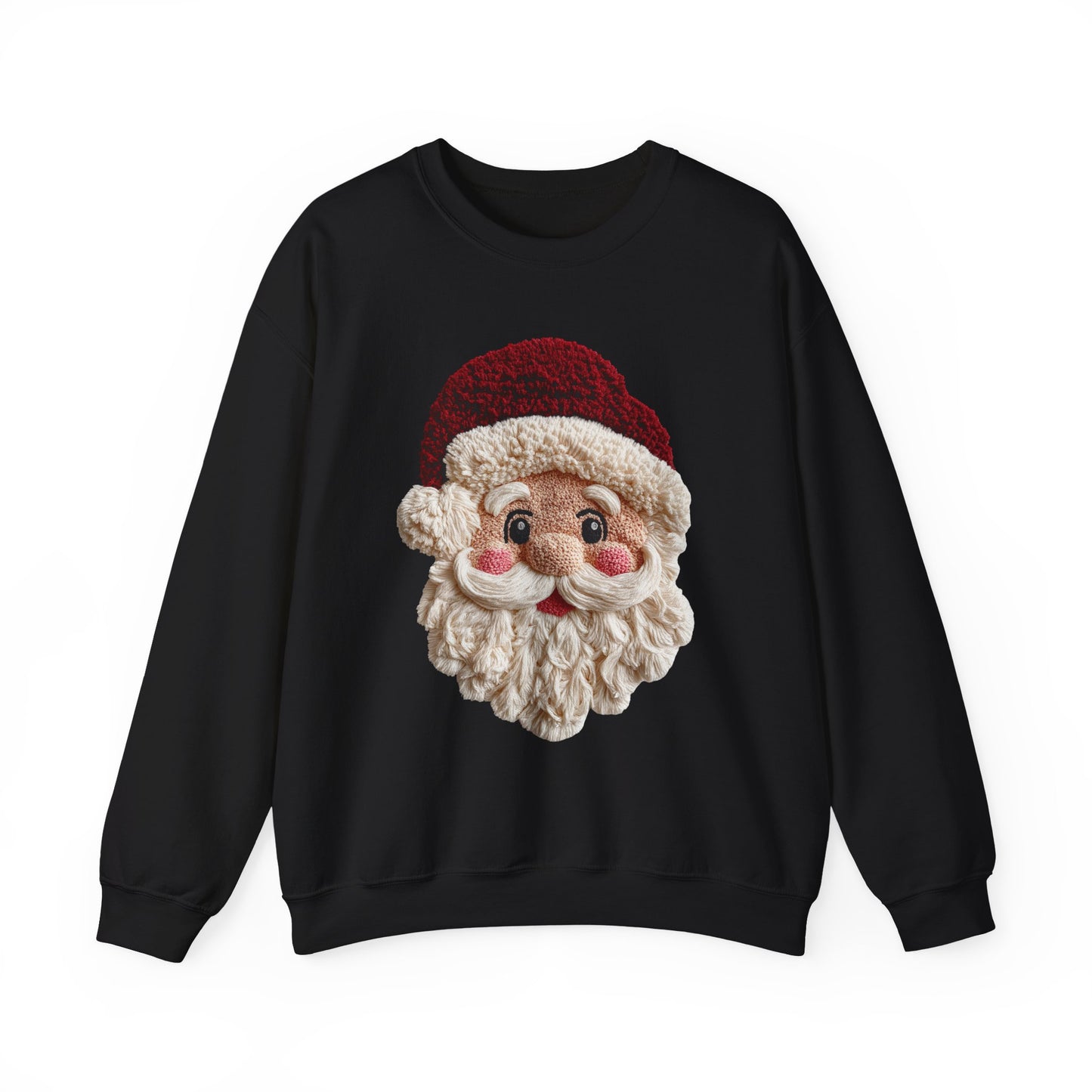 Santa Face Crewneck Sweatshirt