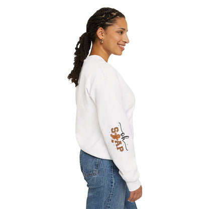 Gingerbread Oh Snap Crewneck Sweatshirt - Cozy Holiday Vibes