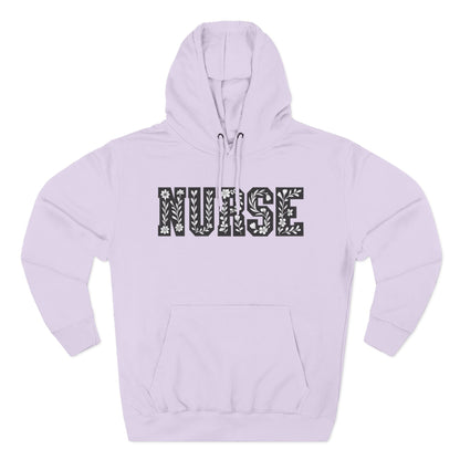 Nurse Fleece Hoodie | Cozy Medical Apparel, Gift for Healthcare Workers, Nurse Appreciation, Medical Humor Hoodie