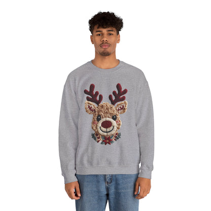 Cozy Reindeer Sweatshirt for the Holidays