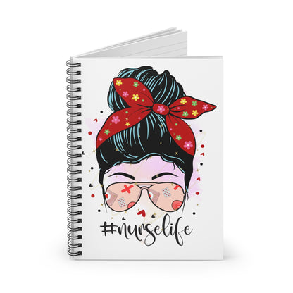 Nurse Life Spiral Notebook - Perfect for Nurses, Medical Students, and Healthcare Workers, Cute Gift for Nurses Day, Journaling, [...]
