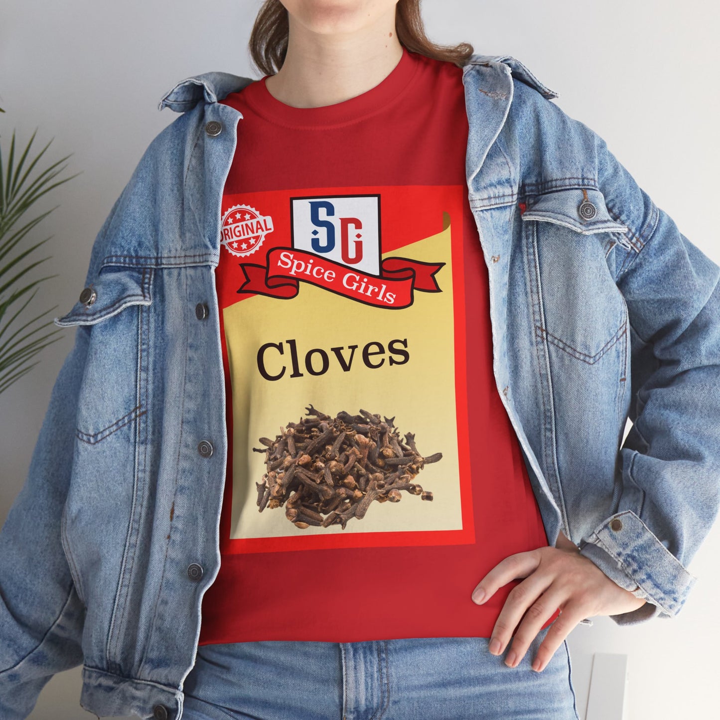 Cloves Tee, Unisex Cotton Tee, Foodie Gift, Kitchen Apparel, Culinary Shirt, Spice Lover's Top