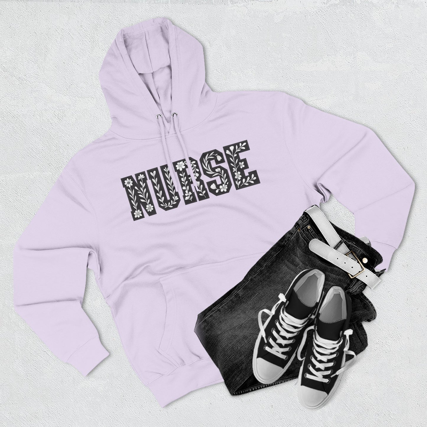 Nurse Fleece Hoodie | Cozy Medical Apparel, Gift for Healthcare Workers, Nurse Appreciation, Medical Humor Hoodie
