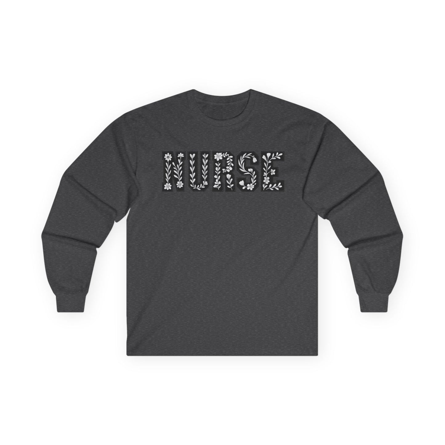 Nurse Long Sleeve Tee - Gift for Healthcare Workers, Medical Apparel, Nurse Appreciation, Everyday Wear, Unisex Cotton Shirt
