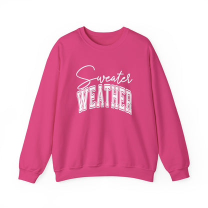 Unisex Heavy Blend™ Crewneck Sweater Weather Sweatshirt