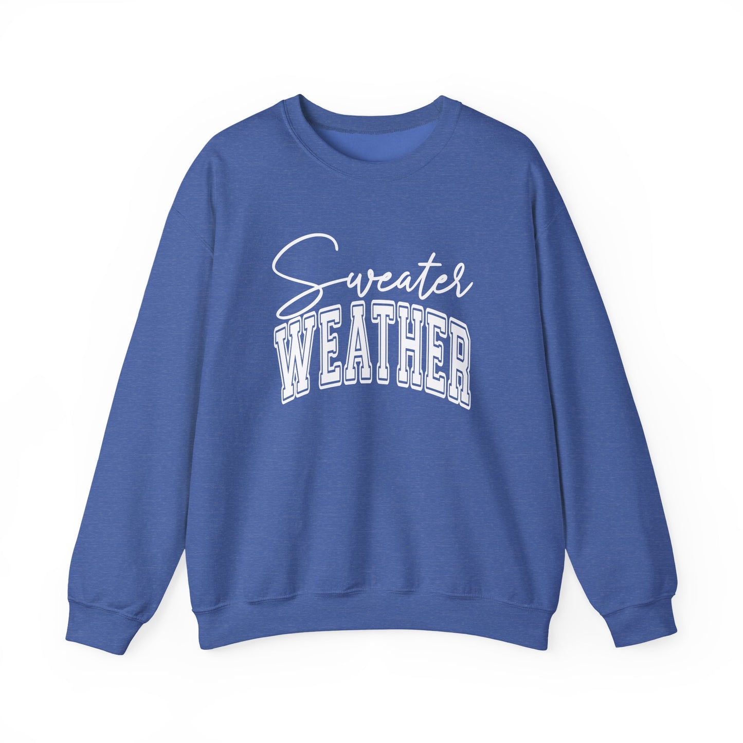 Unisex Heavy Blend™ Crewneck Sweater Weather Sweatshirt