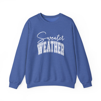 Unisex Heavy Blend™ Crewneck Sweater Weather Sweatshirt
