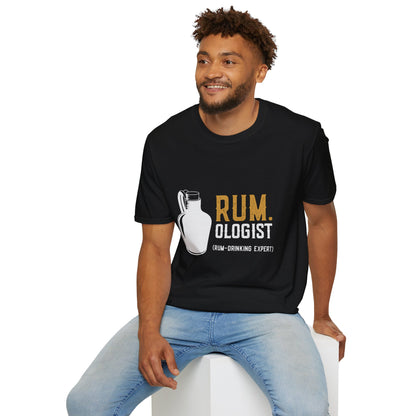 Funny Rumologist T-Shirt, Gifts for Rum Lovers, Unisex Tee, Humor Shirt, Party Apparel, Drinking Expert Shirt