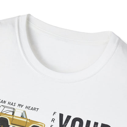 Surf-Inspired Unisex T-Shirt - Your Wave is Waiting, Beachwear, Summer Outfit, Vacation Essentials, Surfing Gift