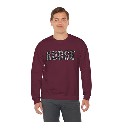 Nurse Crewneck Sweatshirt, Cozy Gift for Healthcare Workers, Ideal for Nursing Students, Medical Professionals, Appreciation Gift