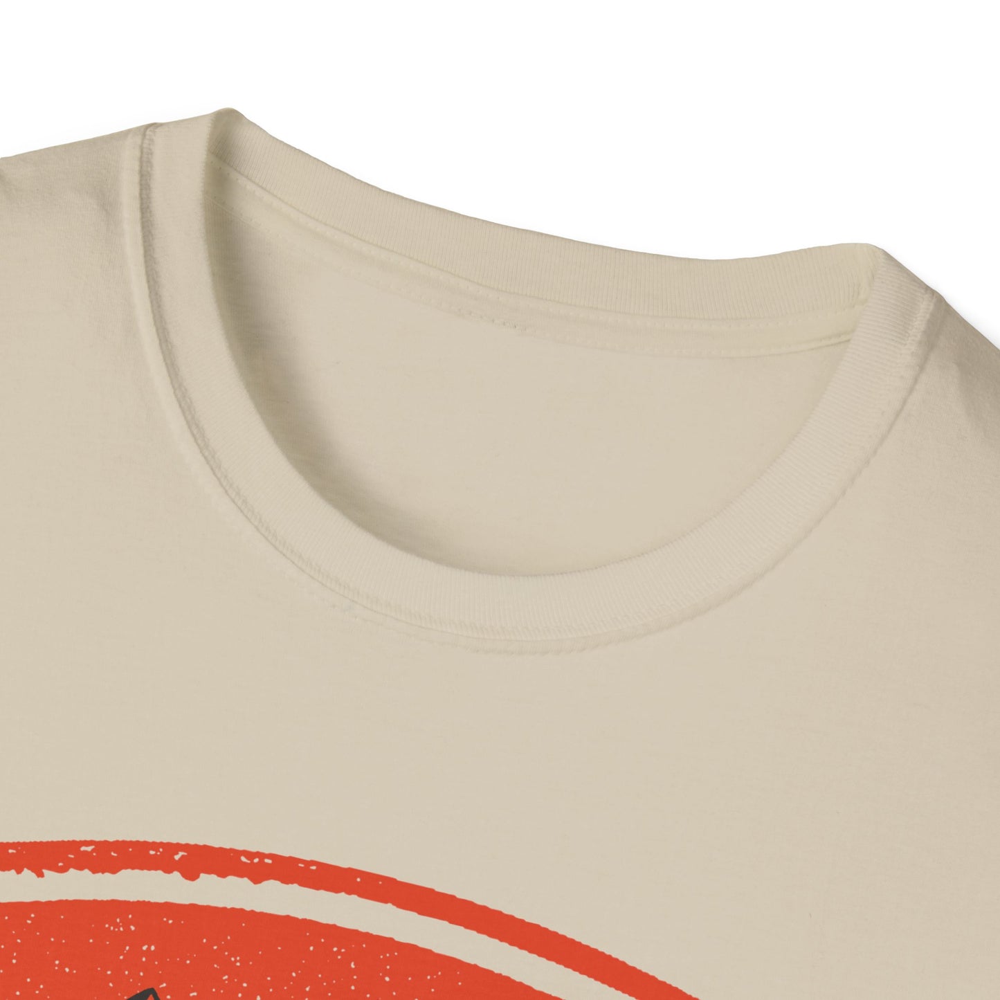 Happy Camper Unisex Softstyle T-Shirt | Outdoor Adventure Tee, Camping Gear, Gift for Camp Lovers, Nature Enthusiast Shirt