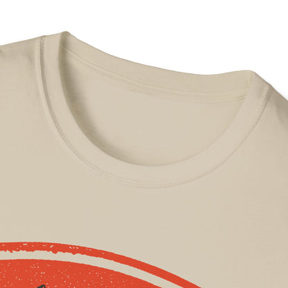 Happy Camper Unisex Softstyle T-Shirt | Outdoor Adventure Tee, Camping Gear, Gift for Camp Lovers, Nature Enthusiast Shirt