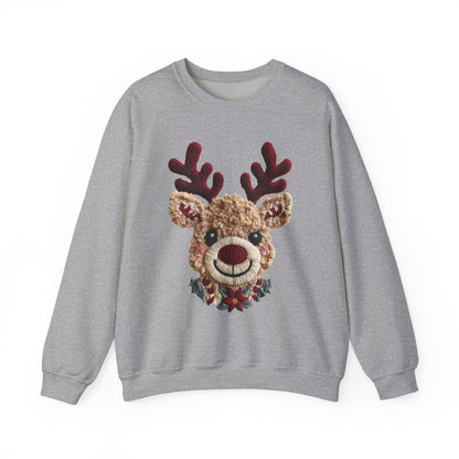 Cozy Reindeer Sweatshirt for the Holidays