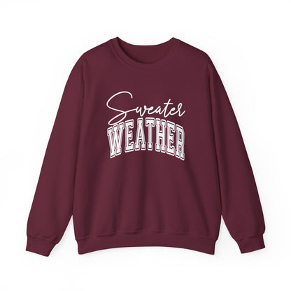 Unisex Heavy Blend™ Crewneck Sweater Weather Sweatshirt