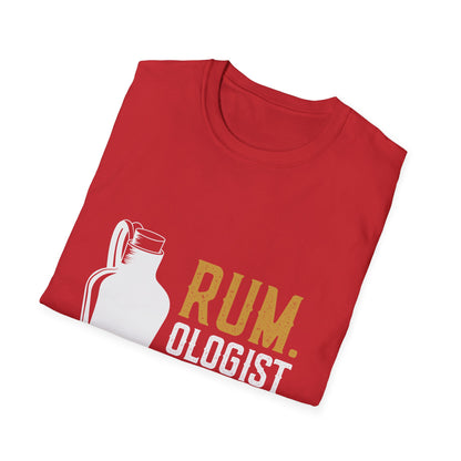 Funny Rumologist T-Shirt, Gifts for Rum Lovers, Unisex Tee, Humor Shirt, Party Apparel, Drinking Expert Shirt