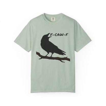 F-Caw-F Unisex T-Shirt, Casual Wear, Bird Lover Gift, Nature Tee, Funny Animal Shirt, Gift for Friends, crow