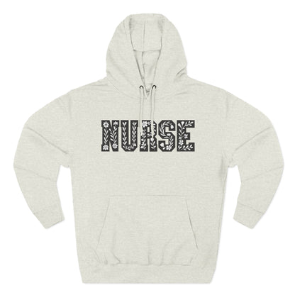 Nurse Fleece Hoodie | Cozy Medical Apparel, Gift for Healthcare Workers, Nurse Appreciation, Medical Humor Hoodie