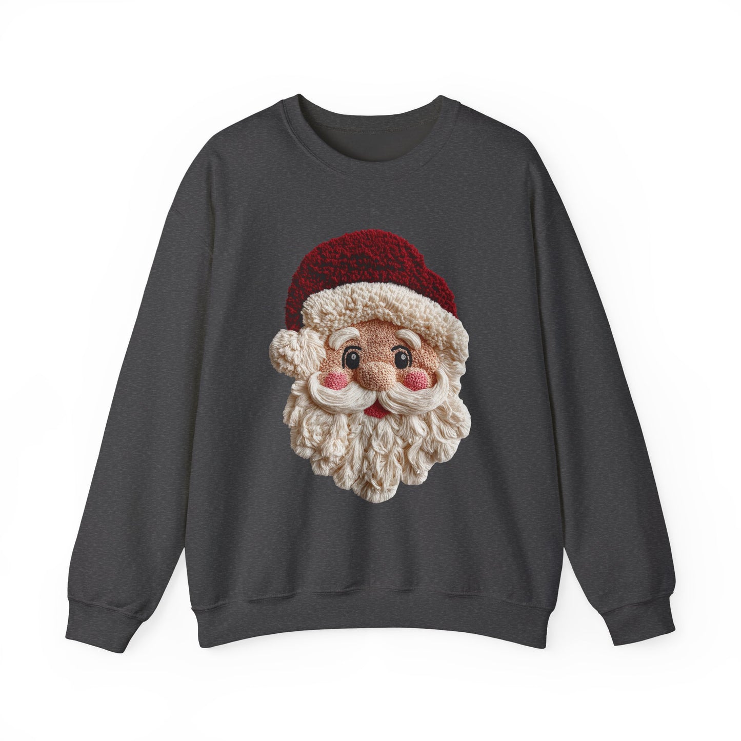 Santa Face Crewneck Sweatshirt