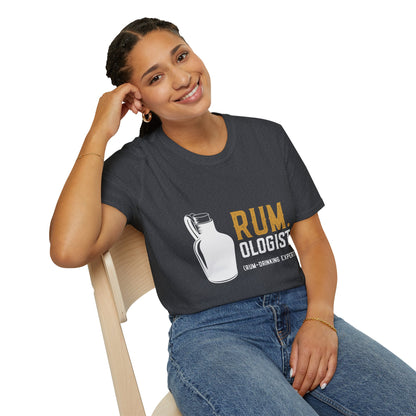 Funny Rumologist T-Shirt, Gifts for Rum Lovers, Unisex Tee, Humor Shirt, Party Apparel, Drinking Expert Shirt