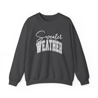 Unisex Heavy Blend™ Crewneck Sweater Weather Sweatshirt