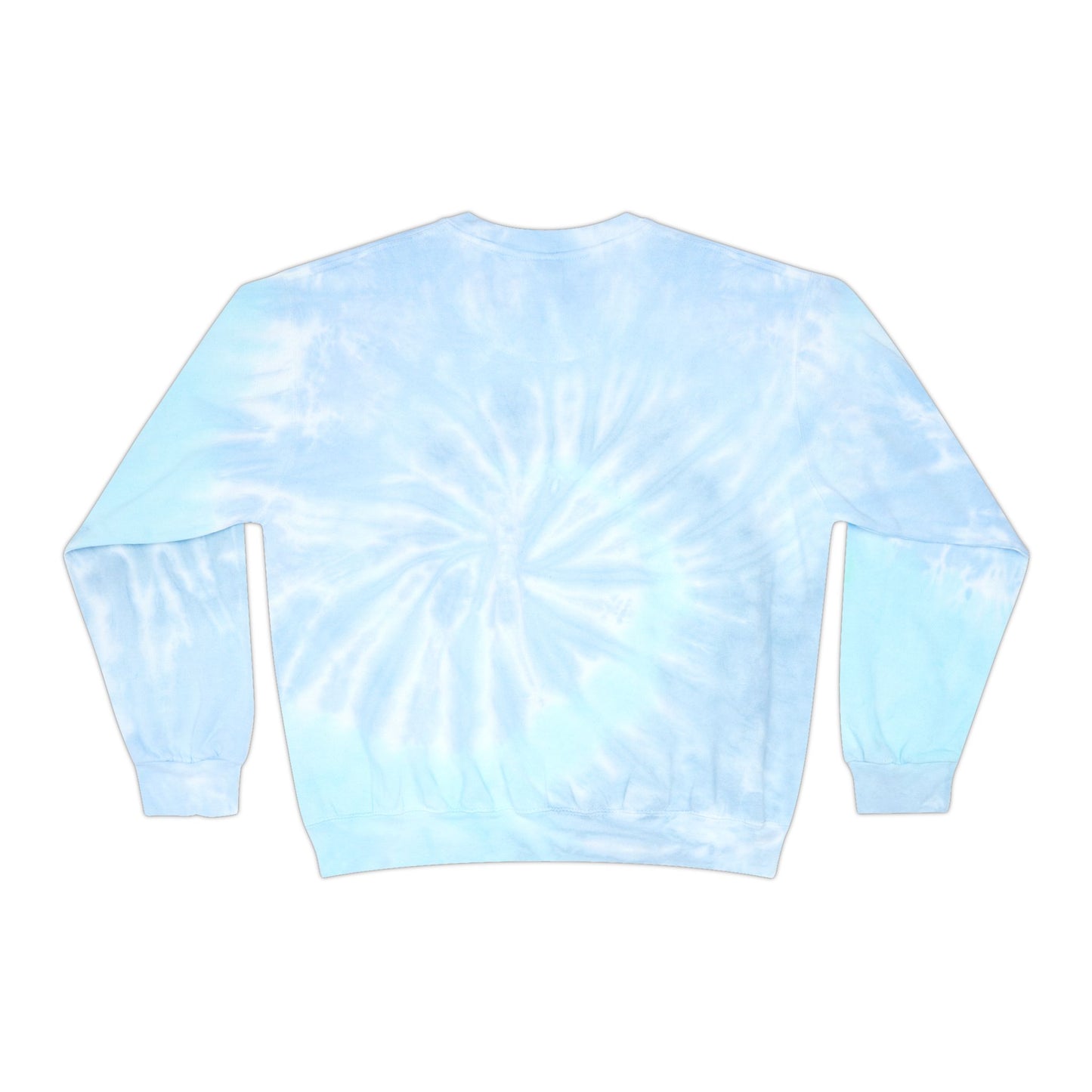 Unisex Tie-Dye Sweatshirt: Tired AF Chronic Fatigue, Cozy Casual Wear, Gift for the Sleepy, Relaxation Apparel, Trendy Fashion Statement