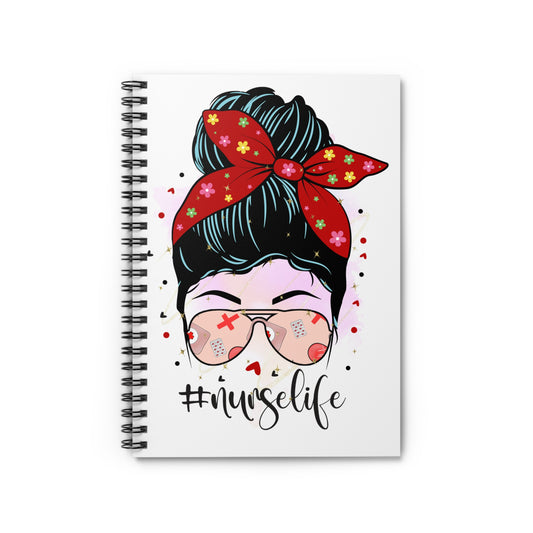 Nurse Life Spiral Notebook - Perfect for Nurses, Medical Students, and Healthcare Workers, Cute Gift for Nurses Day, Journaling, [...]