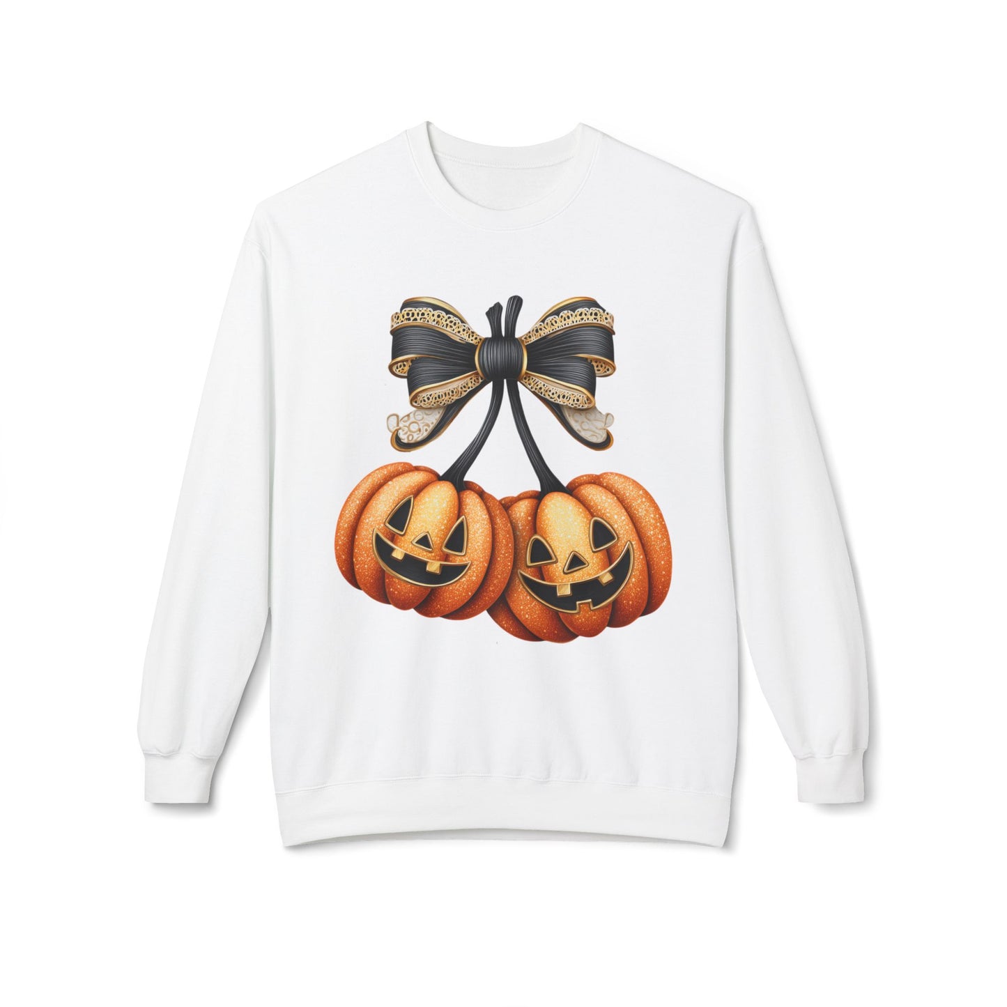 Halloween Pumpkin Sweatshirt, Cozy Fall Apparel, Unisex Crewneck, Spooky Season Gift, Autumn Fashion, Halloween Decorations
