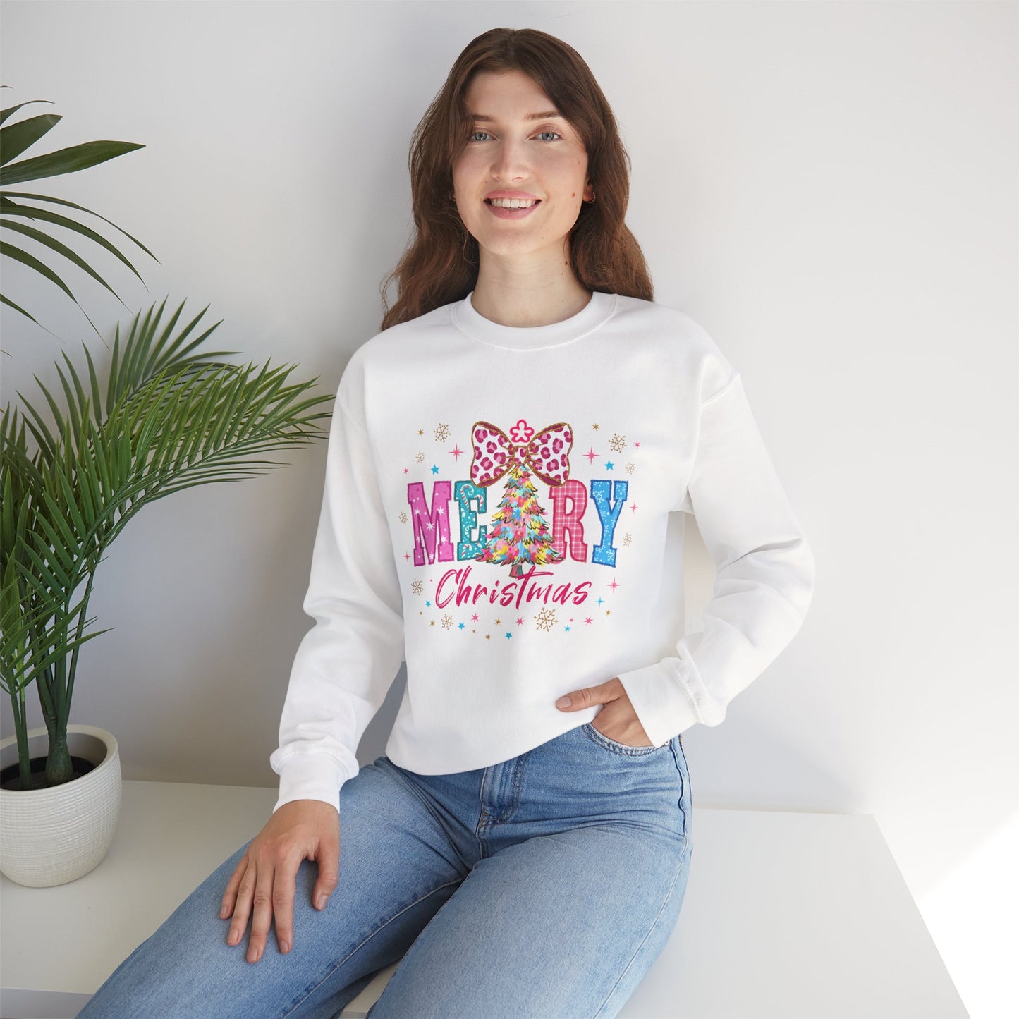 Unisex Heavy Blend™ Crewneck Sweatshirt Merry Christmas