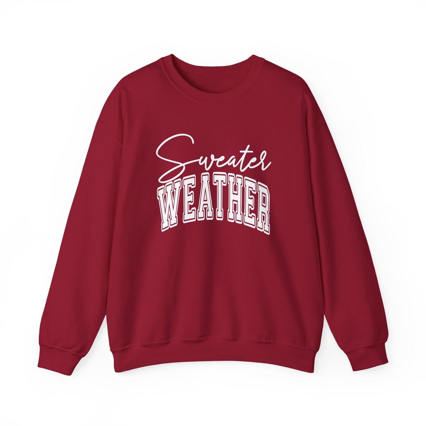 Unisex Heavy Blend™ Crewneck Sweater Weather Sweatshirt