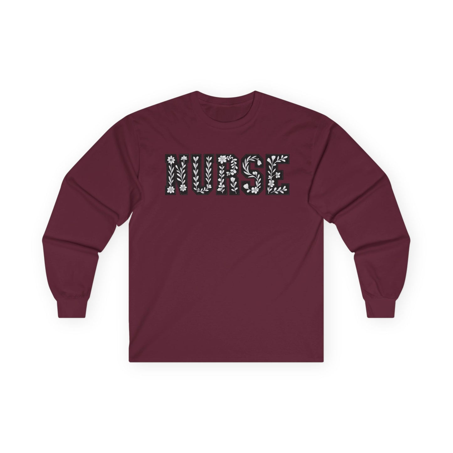 Nurse Long Sleeve Tee - Gift for Healthcare Workers, Medical Apparel, Nurse Appreciation, Everyday Wear, Unisex Cotton Shirt
