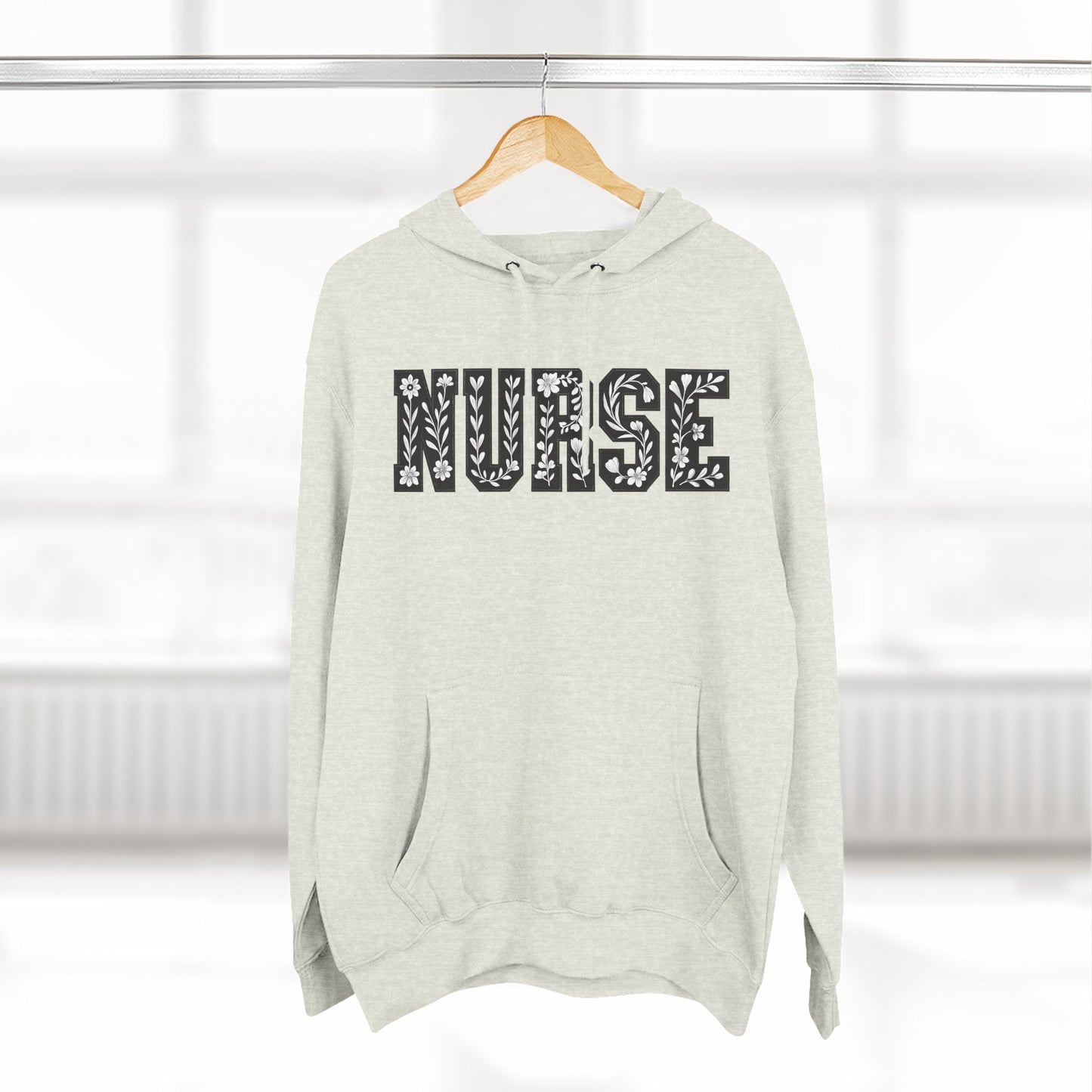 Nurse Fleece Hoodie | Cozy Medical Apparel, Gift for Healthcare Workers, Nurse Appreciation, Medical Humor Hoodie