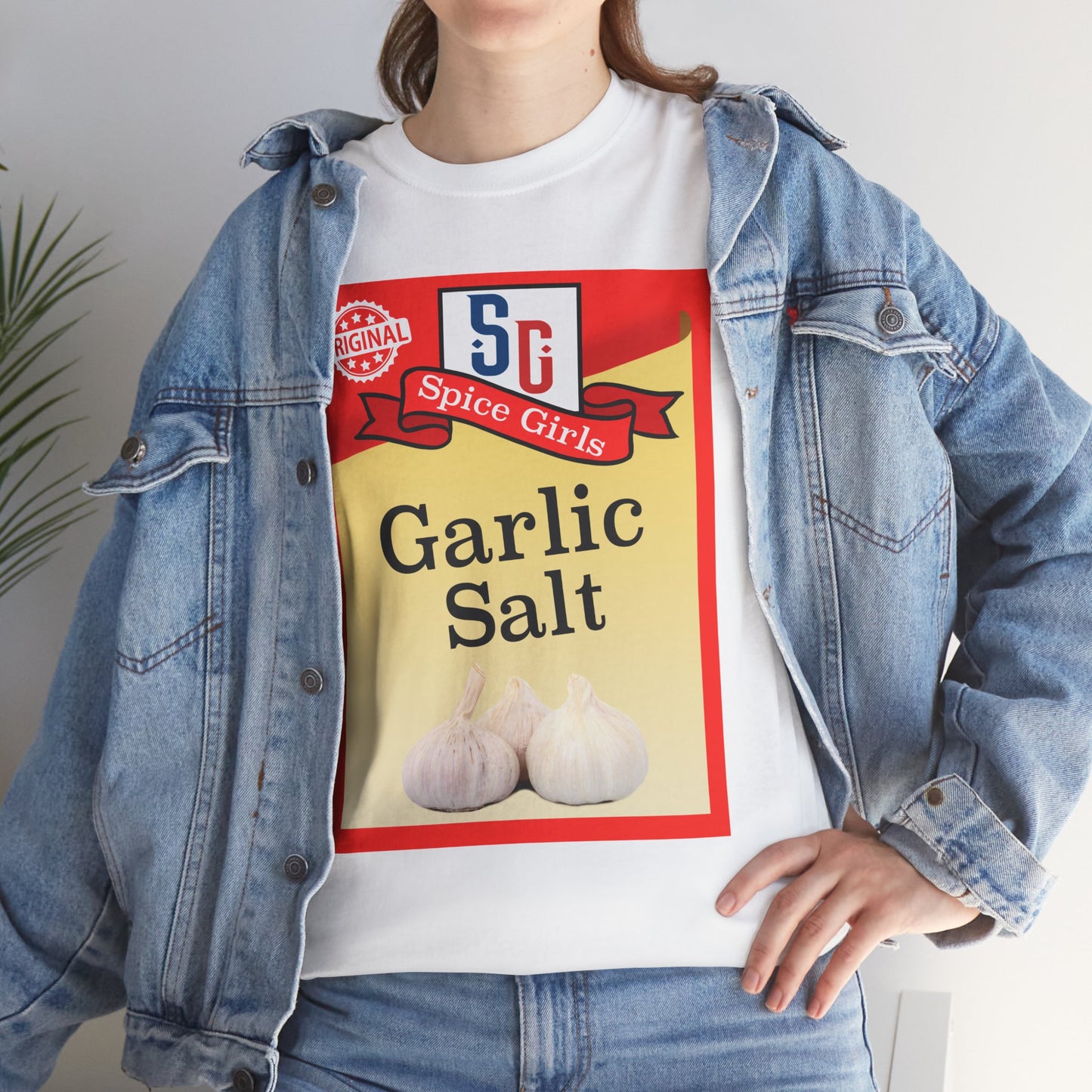 Garlic Salt Unisex T-Shirt, Funny Foodie Tee, Cooking Gift, Kitchen Humor Shirt, Casual Wear, Spice Lovers Apparel