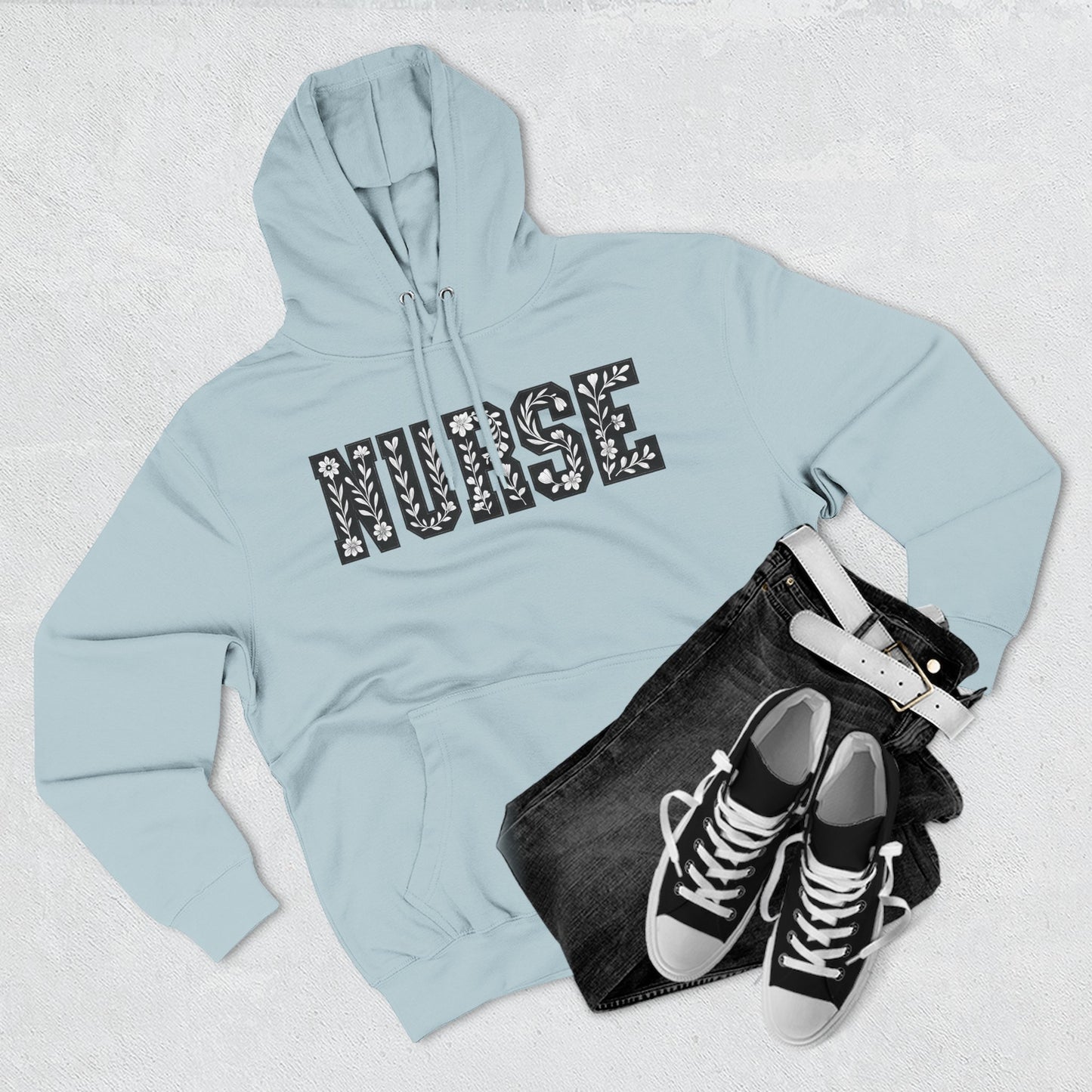 Nurse Fleece Hoodie | Cozy Medical Apparel, Gift for Healthcare Workers, Nurse Appreciation, Medical Humor Hoodie